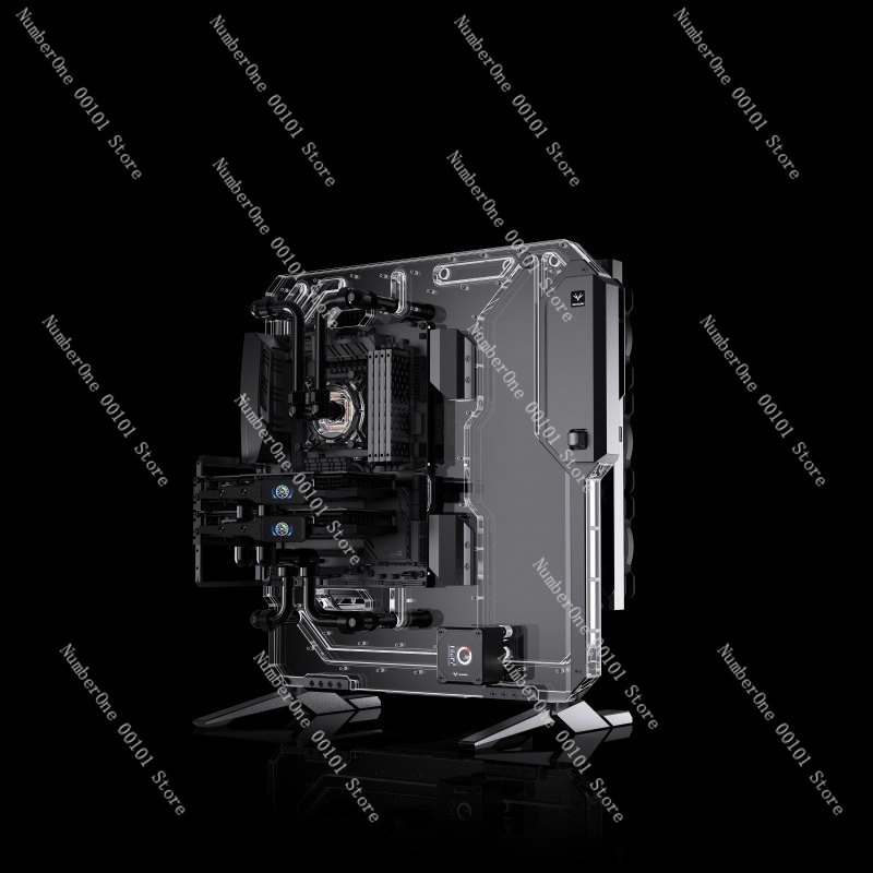 Aluminum Open Frame Test Bench Water Cooling - EATX Open Frame Distro Plate Water