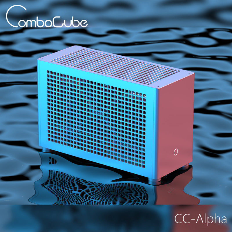 ComboCube CC-Alpha Mini ITX Ca - Sff Mini Itx Cnc Aluminum Chassis review and price